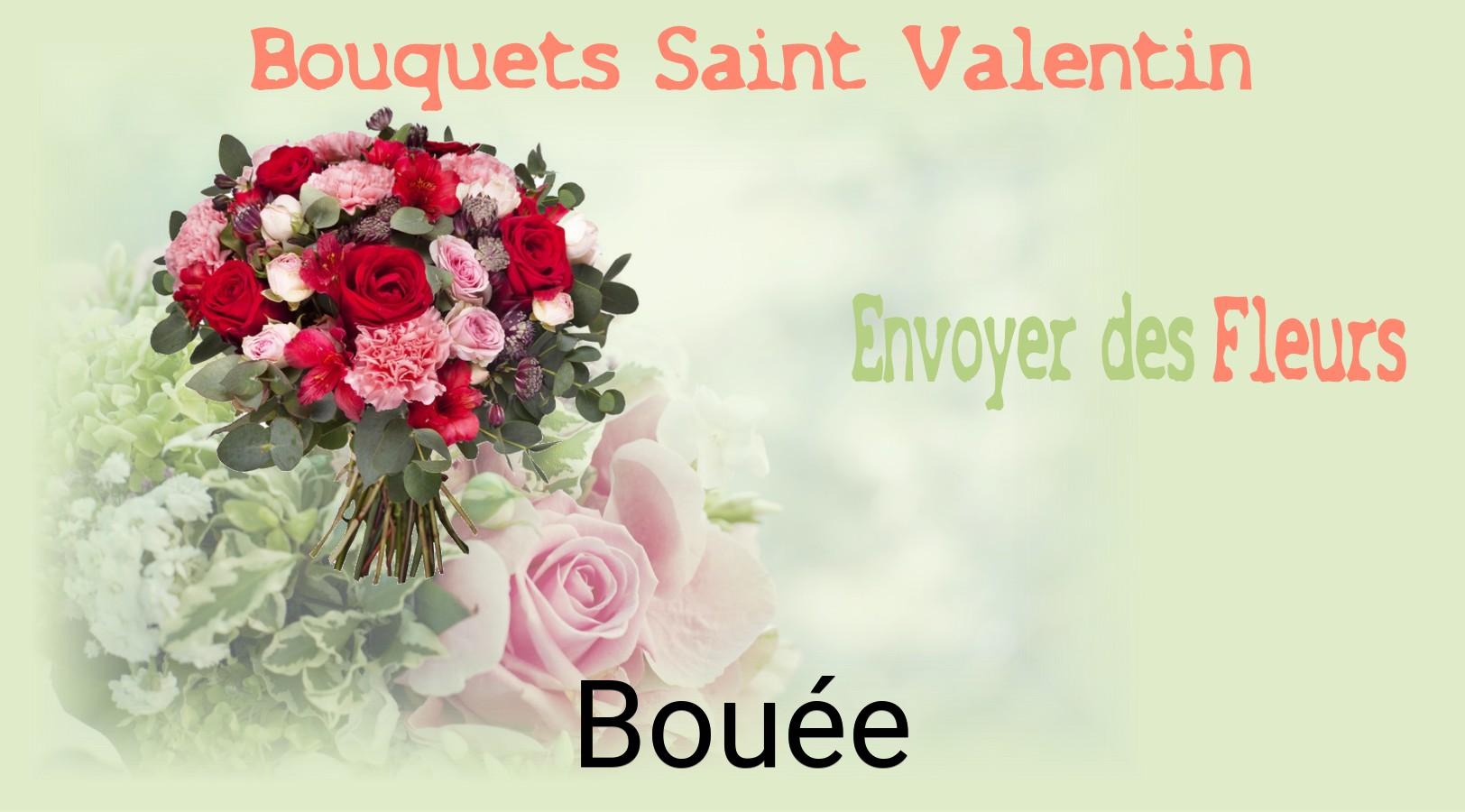 Roses de Saint-Valentin livrées à Bouée